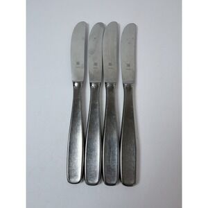 Set Of 4 WMF Cromargan Triangle LINE‎ Dinner Knives Stainless Germany